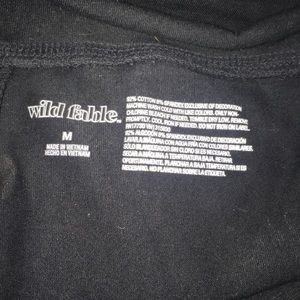 Wild fable black leggings